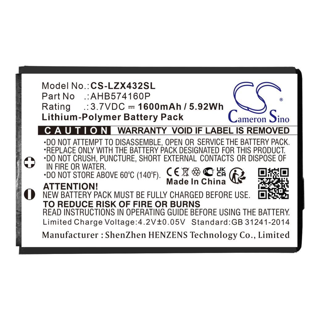 Batteries Equipment Battery CS-LZX432SL