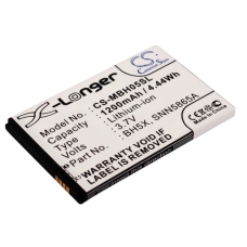 Compatible battery replacement for Motorola BH5X,SNN5865A