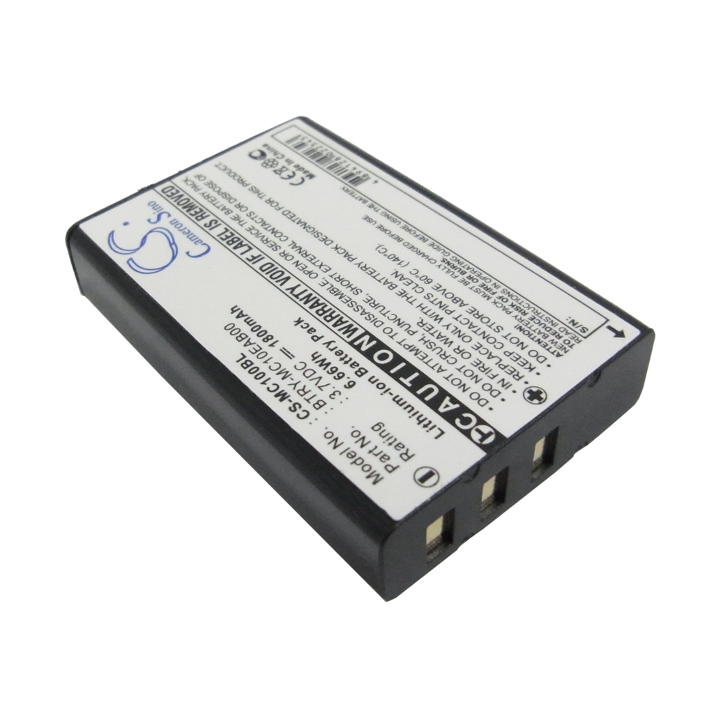 Compatible battery replacement for SYMBOL  BTRY-MC10EAB00, 73659, 633808920326, 074337S