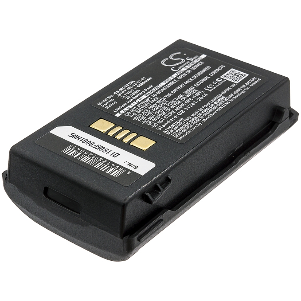 BarCode, Scanner Battery Zebra CS-MC321HL