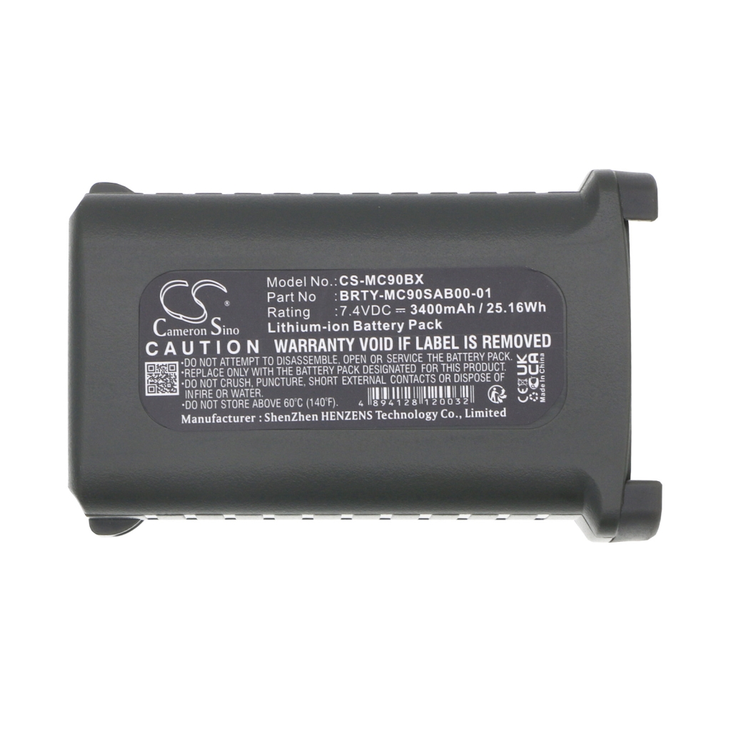 Compatible battery replacement for SYMBOL  21-65587-03, BTRY-MC90GKAB0E-10, 21-65587-02, BRTY-MC90SAB00-01, 21-65587-01...