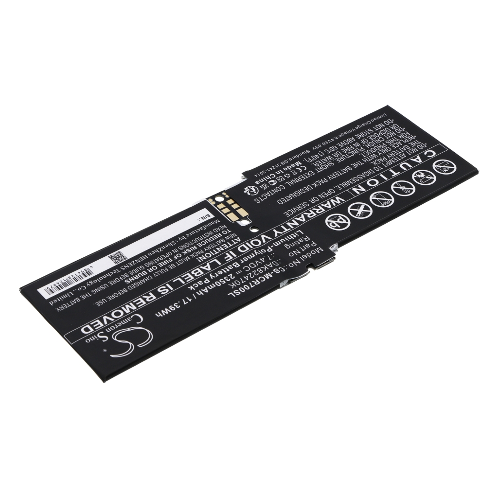 Tablet Battery Microsoft CS-MCR700SL