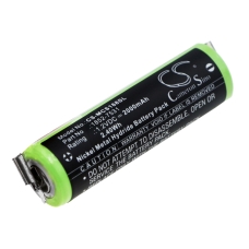 Compatible battery replacement for Wella 1590-7291,1852-7531,KR-800 AAE