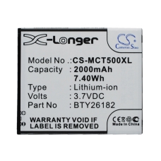 Compatible battery replacement for Mobistel BTY26182,BTY26182MOBISTEL/STD