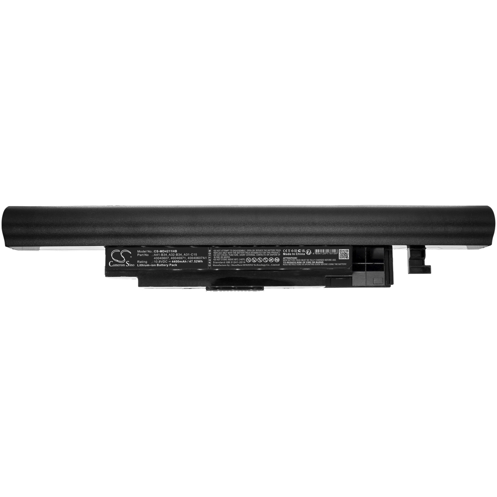 Compatible battery replacement for Haier  40040607A1, A41-B34, 40040607, A32-B34, A31-C15...