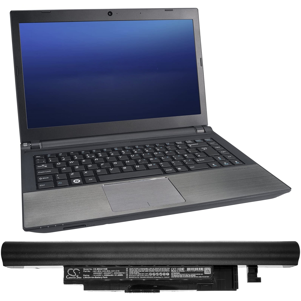 Notebook battery Medion Akoya E6237