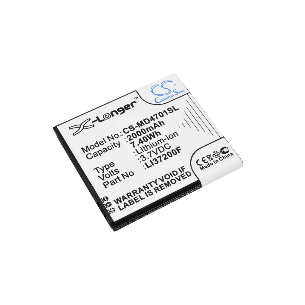 Compatible battery replacement for Medion  LI37200F