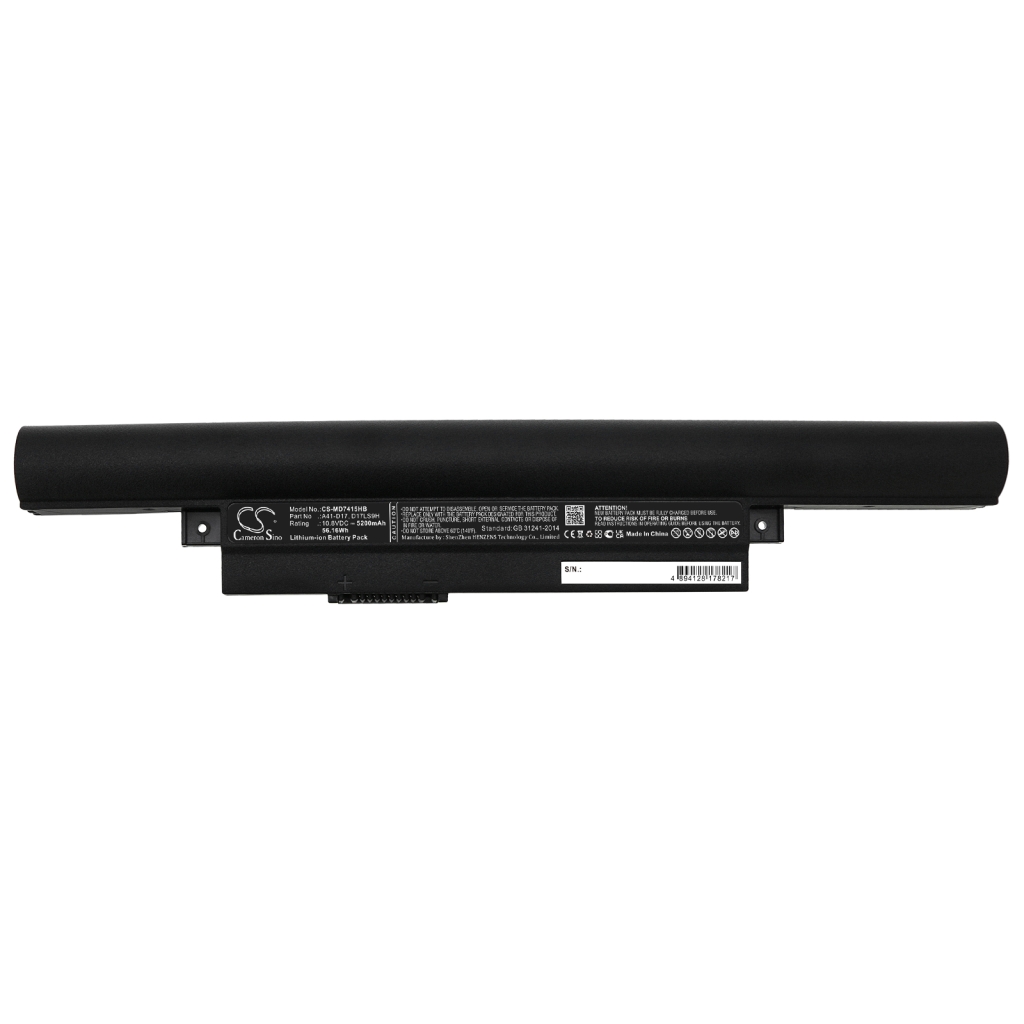 Notebook battery Medion P7641