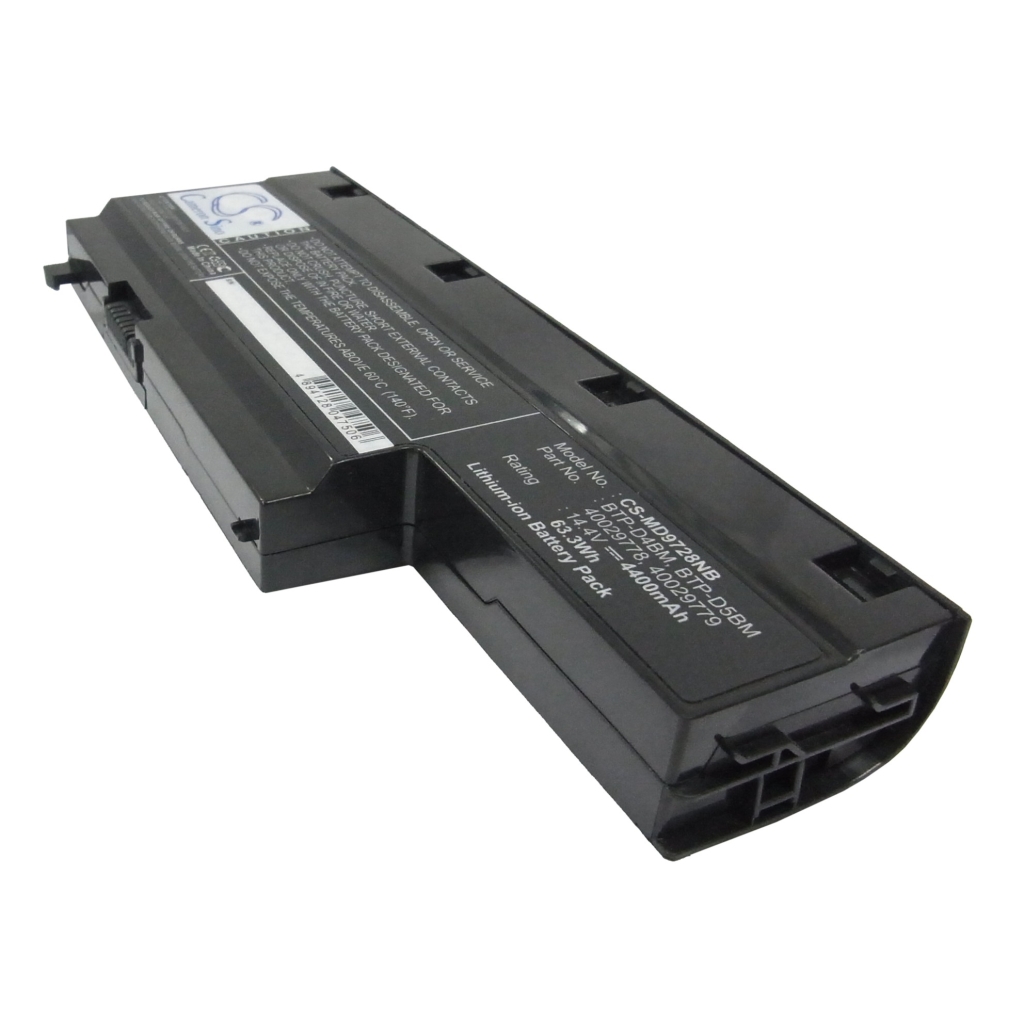 Notebook battery Medion Akoya P7612