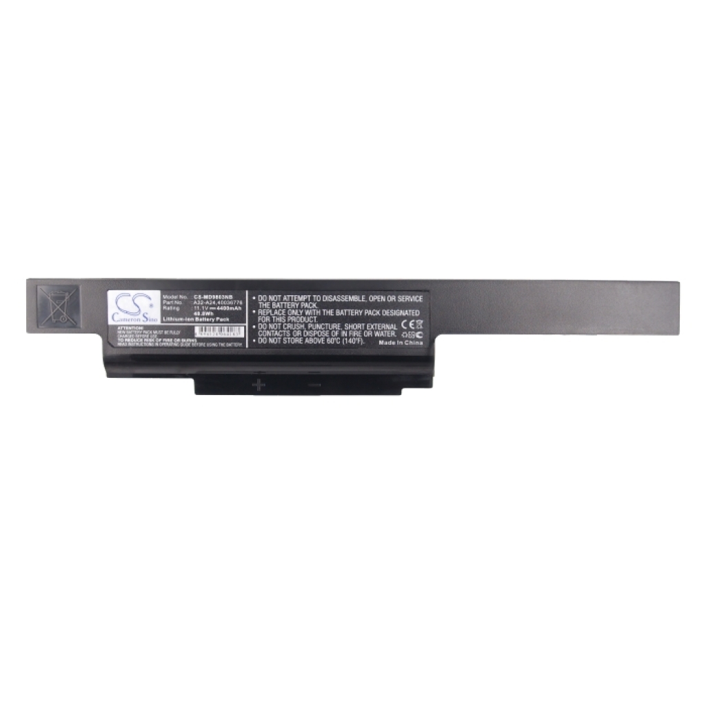 Compatible battery replacement for MSI  A32-A24, 40036776