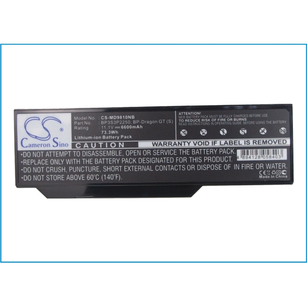 Notebook battery Medion MD96254