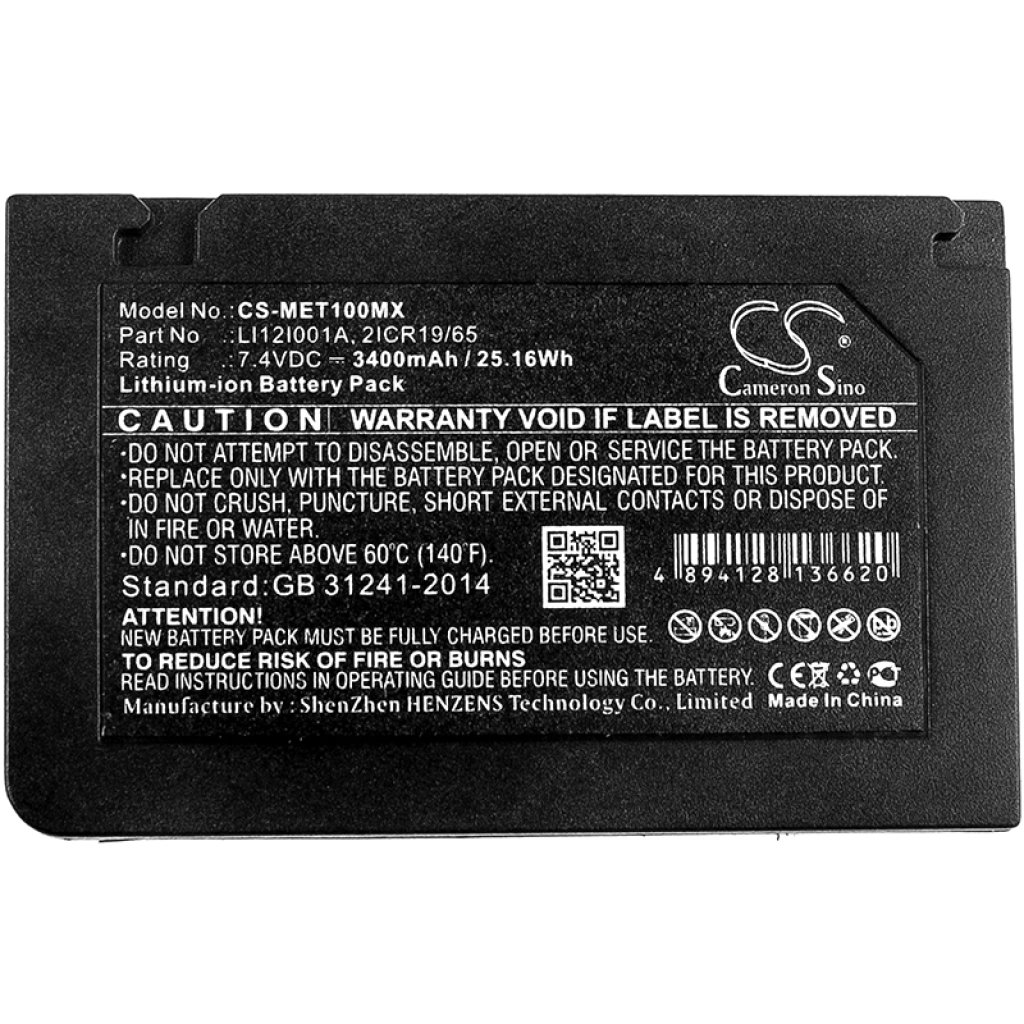 Battery Replaces 2ICR19/65