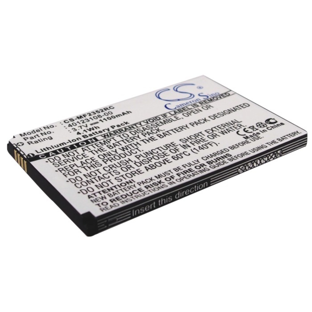 Battery Replaces 40123108-00