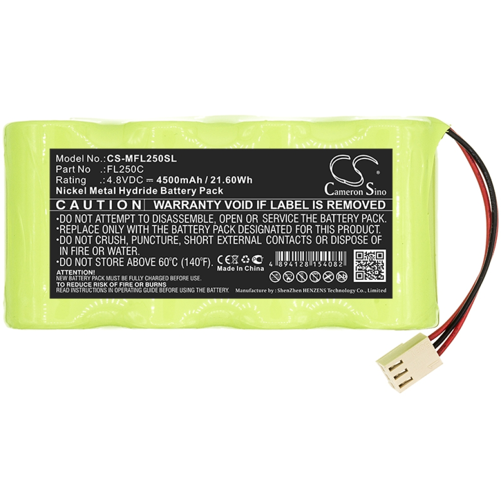 Compatible battery replacement for Metland  FL250C