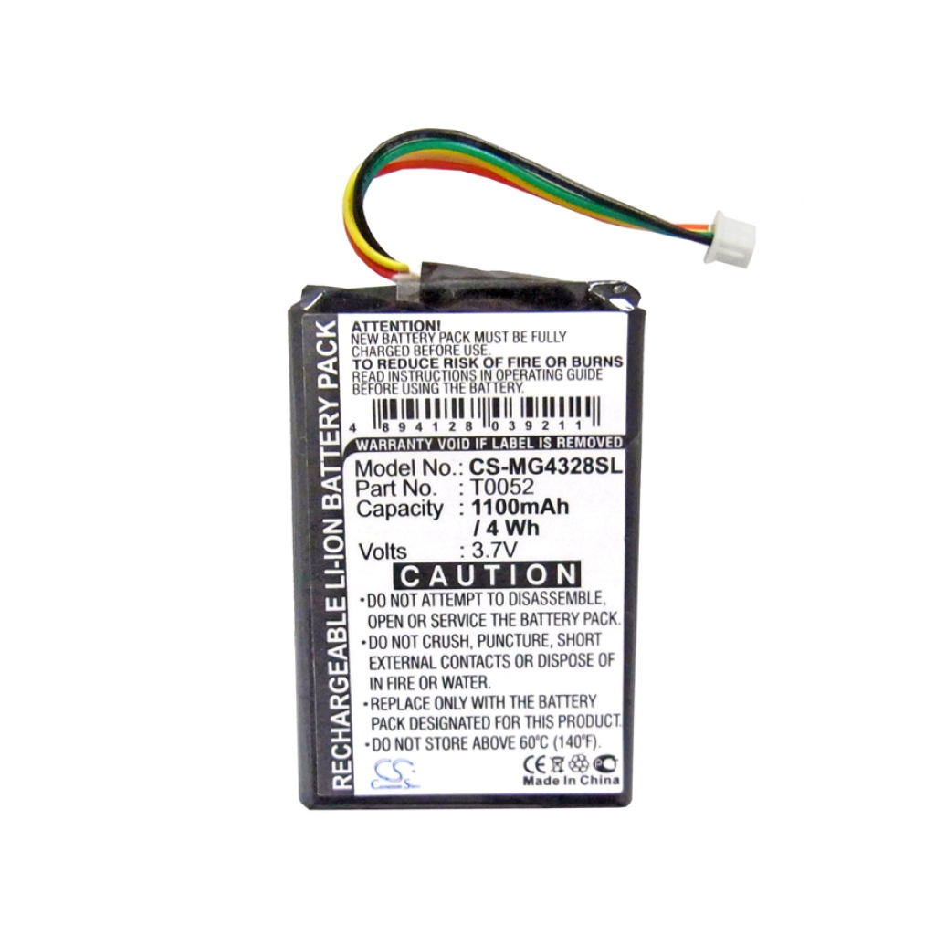 GPS, Navigator Battery Typhoon CS-MG4328SL