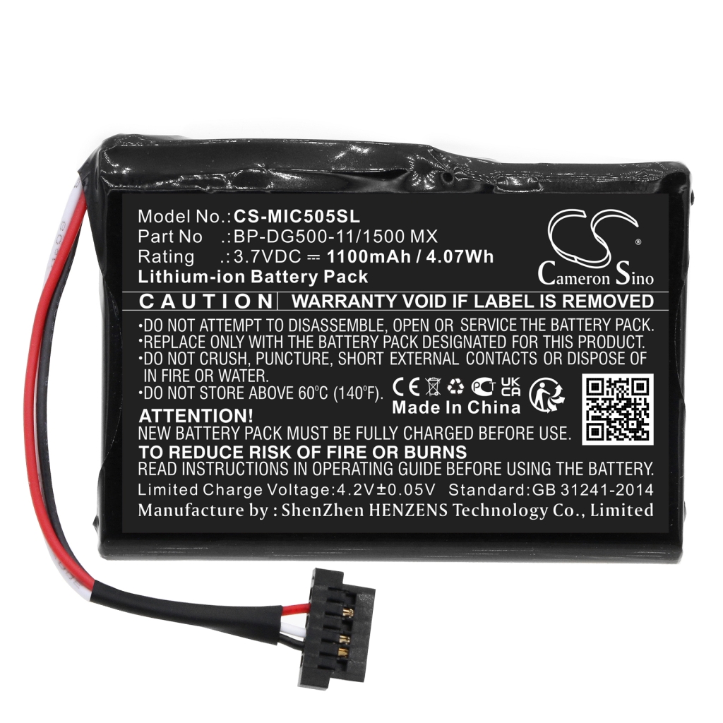 Home Security Camera Battery Mio CS-MIC505SL