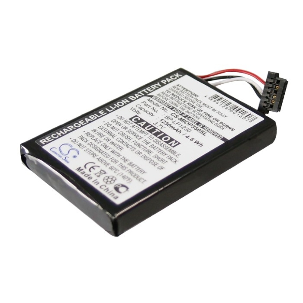 Compatible battery replacement for Mitac  BL-LP1230/11-D00001U, 541380530006, G025M-AB, 541380530005, G025A-Ab...