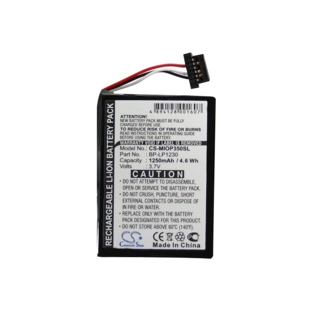 Compatible battery replacement for Medion  BL-LP1230/11-D00001U, 541380530006, G025M-AB, 541380530005, G025A-Ab...