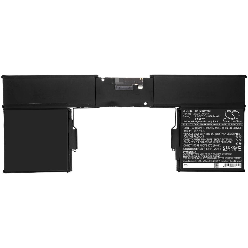 Tablet Battery Microsoft CS-MIS178SL