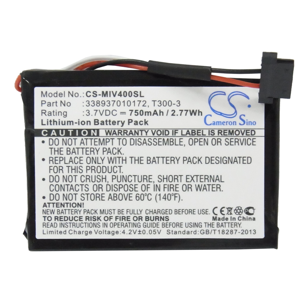 GPS, Navigator Battery Mitac CS-MIV400SL