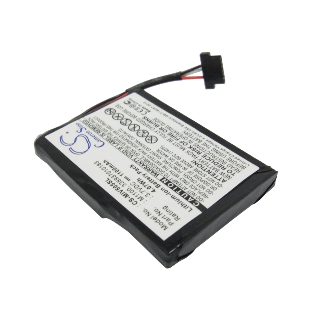 Compatible battery replacement for NAVMAN  M1100, 338937010183