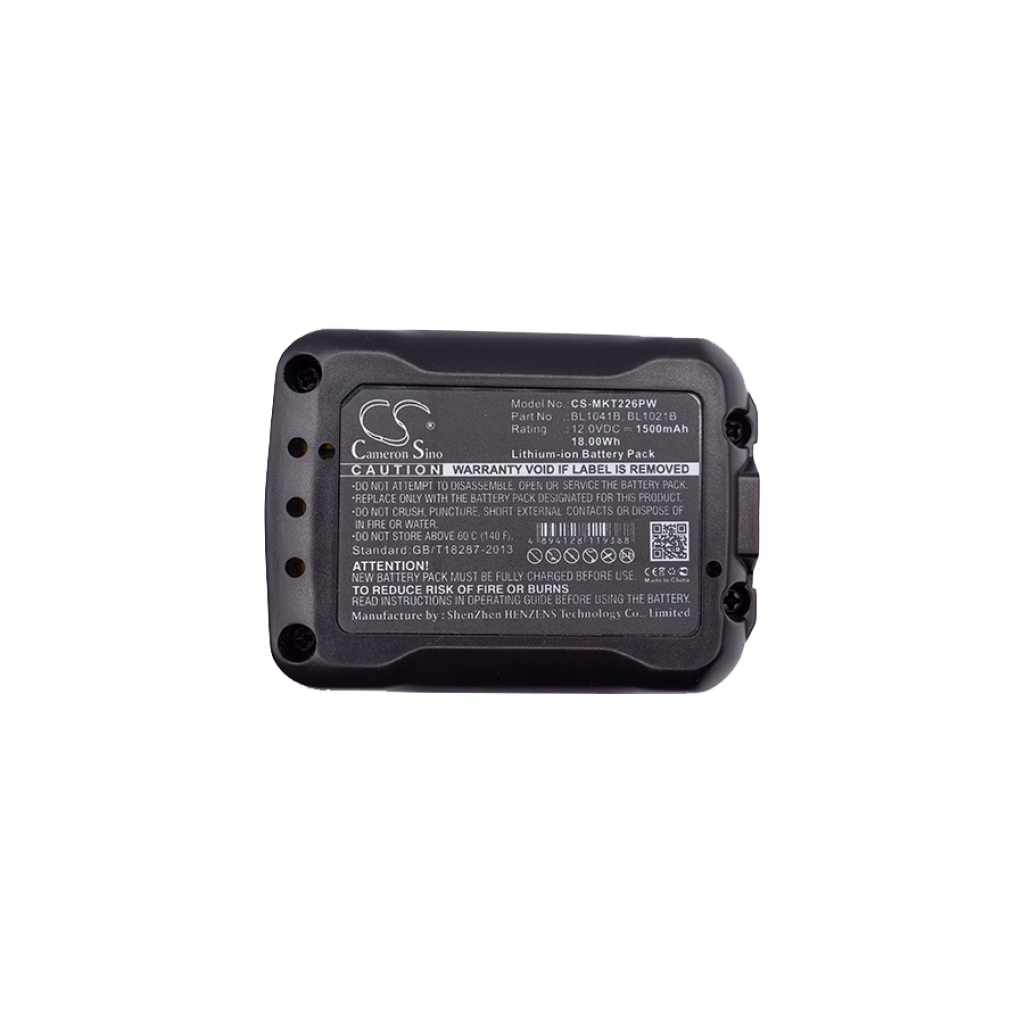 Compatible battery replacement for Makita  BL1040, BL1015, BL1021B, BL1041B, BL1021...