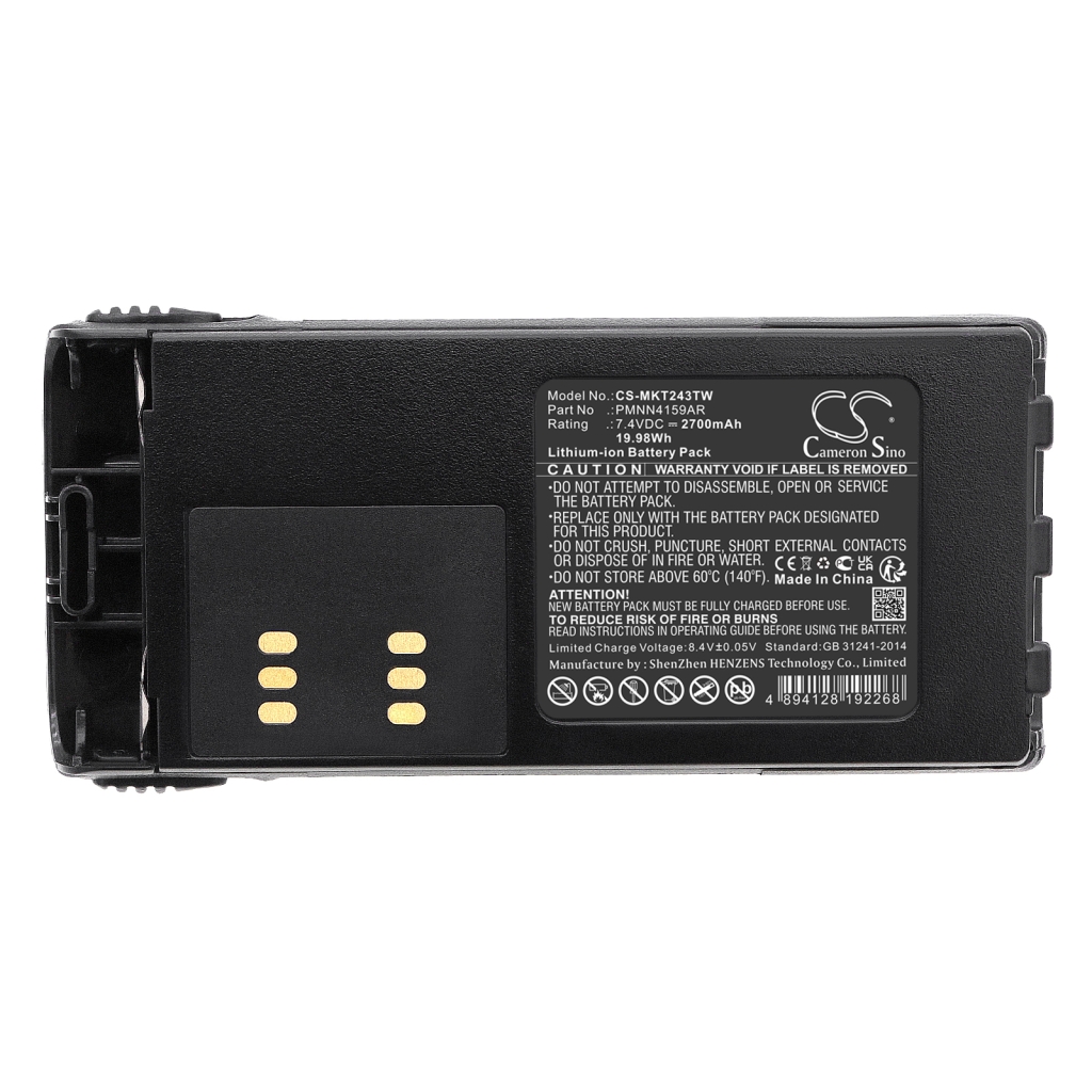 Two-Way Radio Battery Motorola CS-MKT243TW