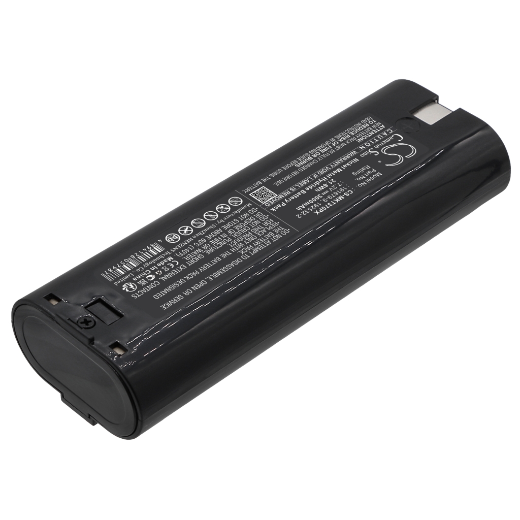 Compatible battery replacement for Makita  632003-2, 632002-4, 7033, 192695-4, 7002...