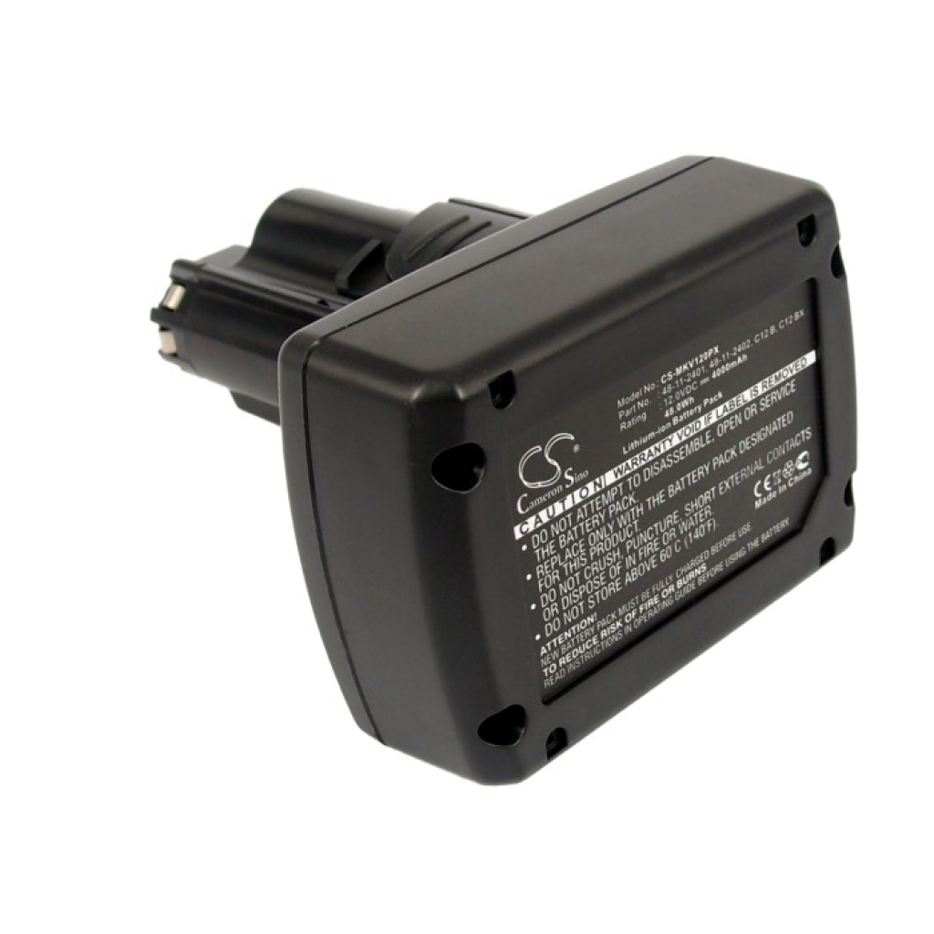 Compatible battery replacement for Milwaukee  M12 B2, 48-11-2420, 4931427105, 48-59-1812, M12...