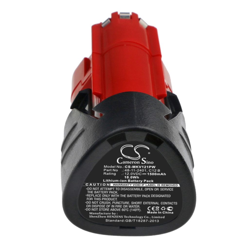 Compatible battery replacement for Milwaukee  48-11-2401, 48112401, 48-11-2440, 4932430064, 48-59-2401...