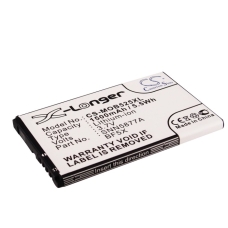 Compatible battery replacement for Motorola BF5X,SNN5877A