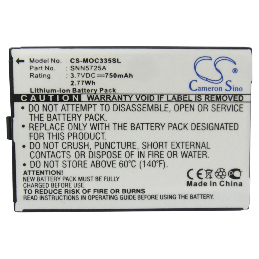 Mobile Phone Battery Motorola CS-MOC335SL