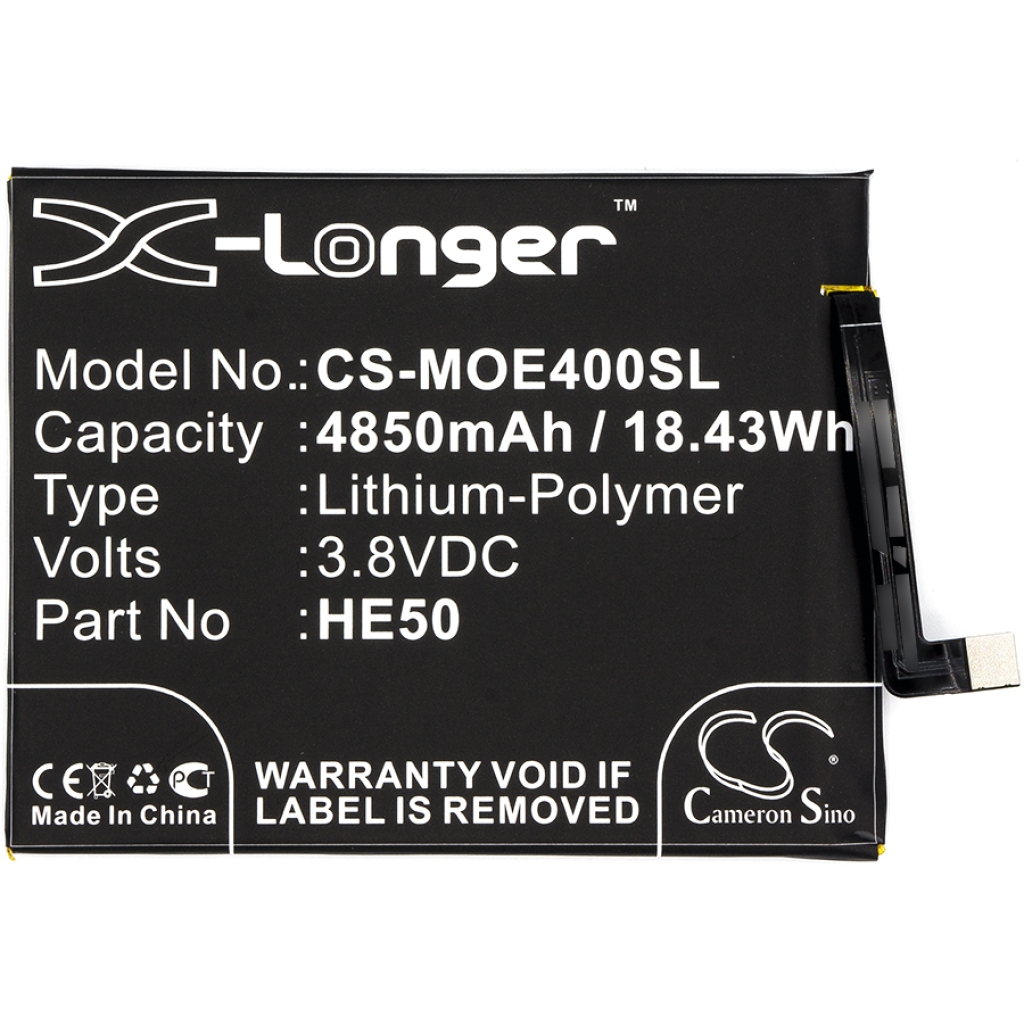 Compatible battery replacement for Motorola  SNN5989A, HE50