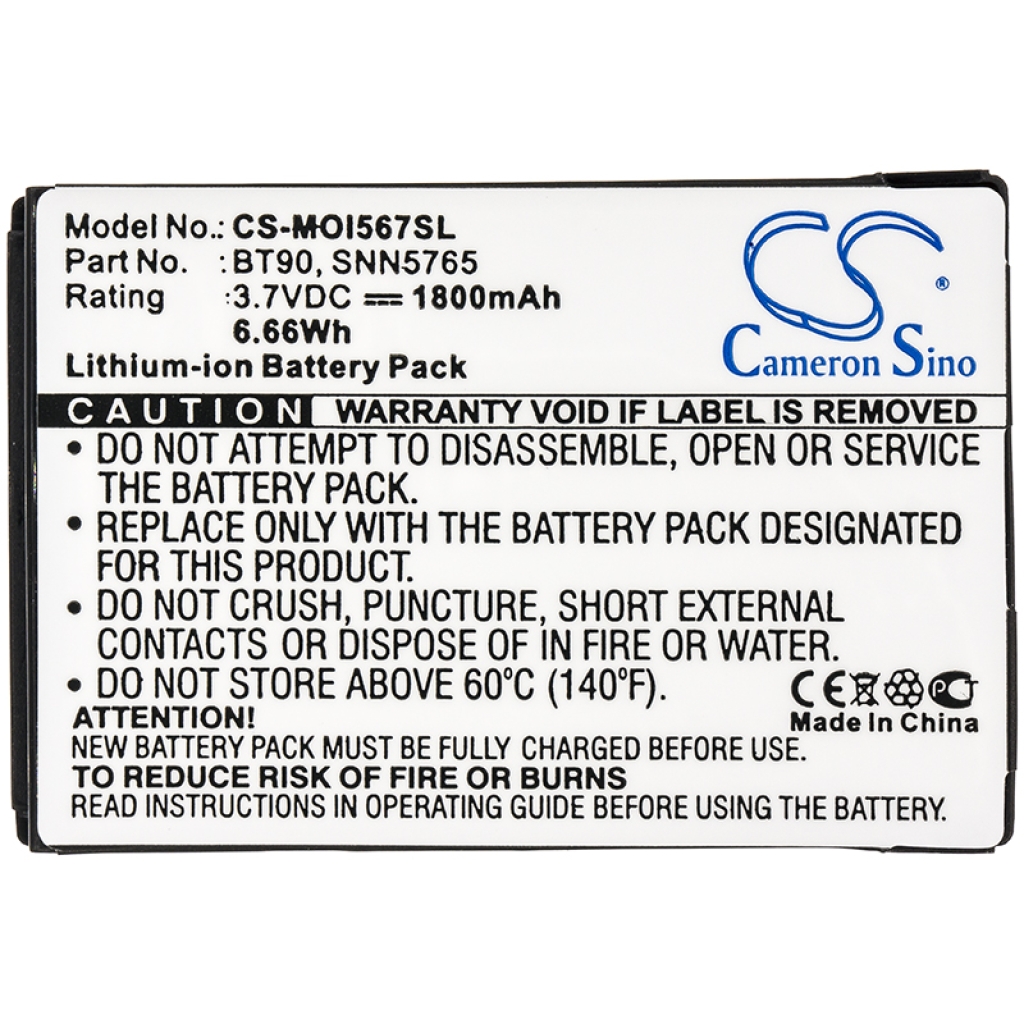 Mobile Phone Battery Motorola CS-MOI567SL