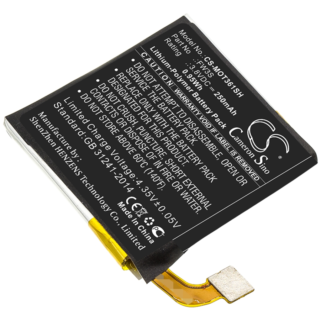 Smartwatch Battery Motorola CS-MOT361SH