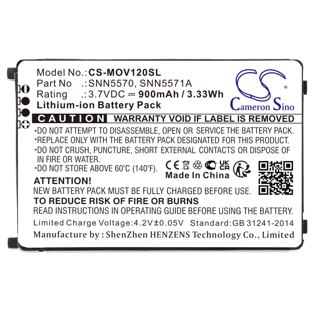 Mobile Phone Battery Motorola CS-MOV120SL