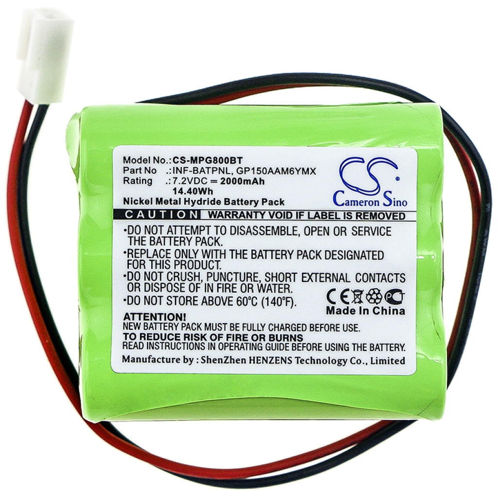 Home Security Camera Battery Esp CS-MPG800BT