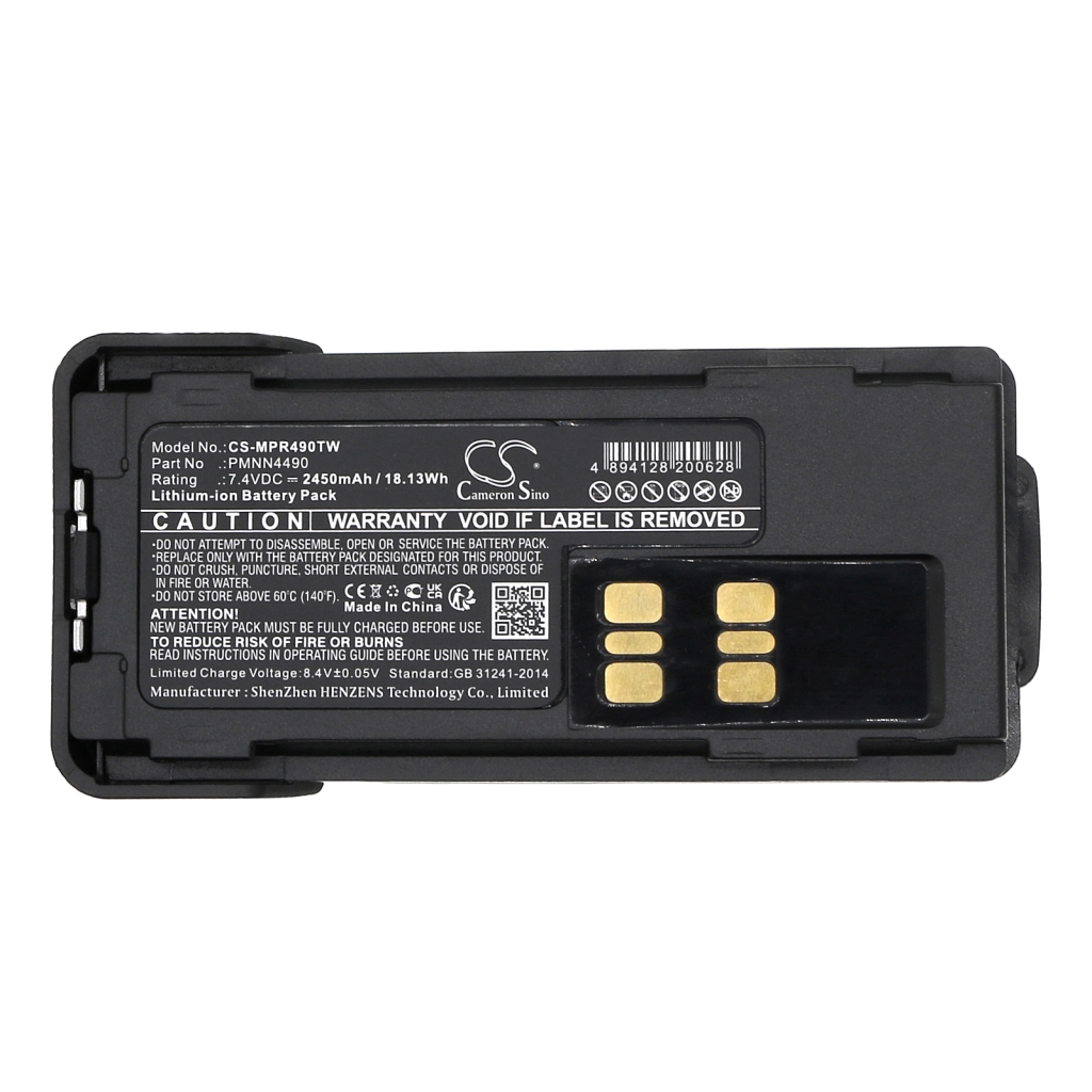 Two-Way Radio Battery Motorola CS-MPR490TW