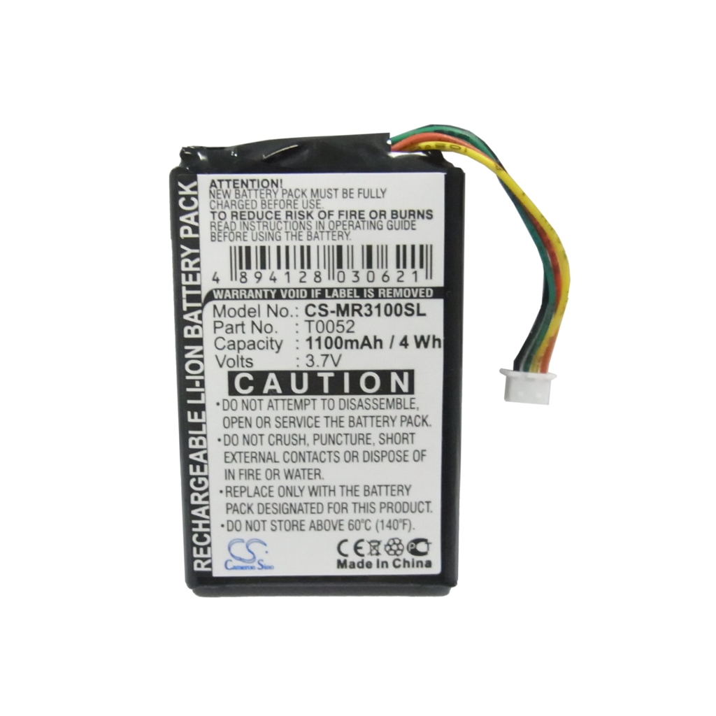 Compatible battery replacement for Magellan  T0052