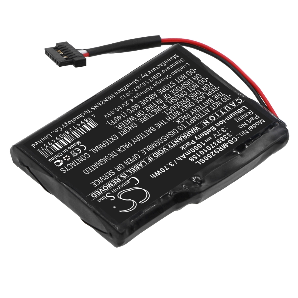 Compatible battery replacement for Magellan  338937010158