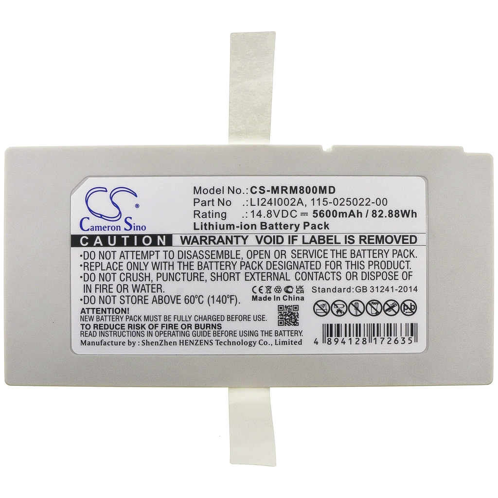 Medical Battery Mindray CS-MRM800MD