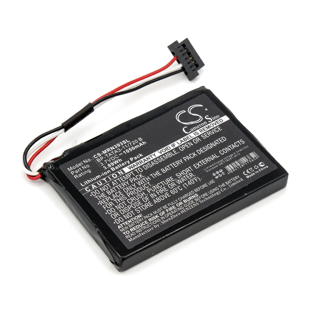 Compatible battery replacement for Magellan  BP-TATA3-11/720 B