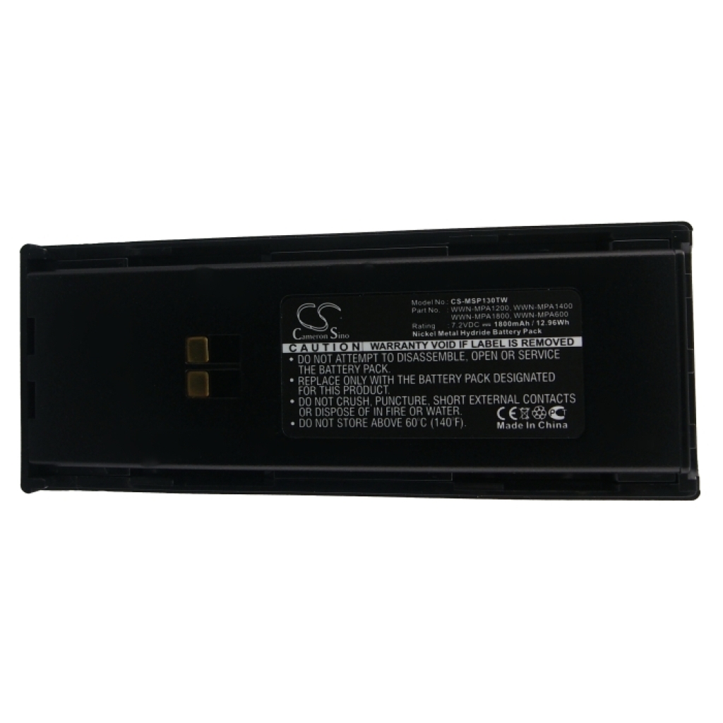 Compatible battery replacement for Midland  MPA600, MPA1200, WWN-MPA600, MPA1800, WWN-MPA1800...