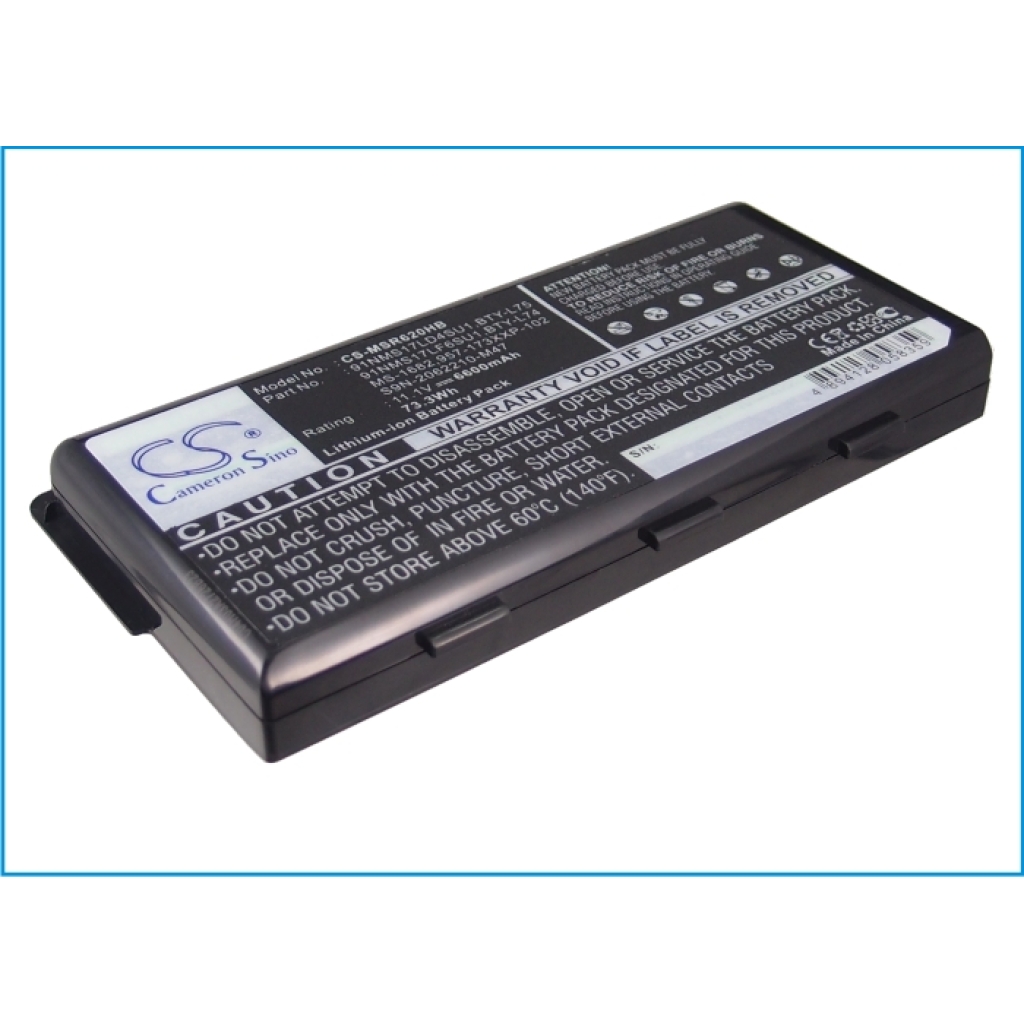 Notebook battery MSI CX623-088X