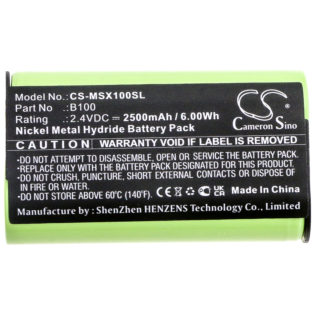 Compatible battery replacement for Microsoft  B100