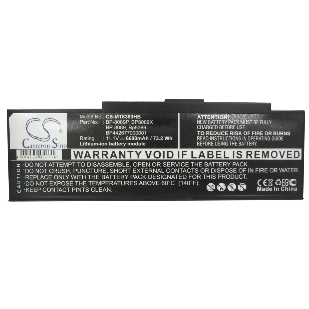 Notebook battery Medion MD95135