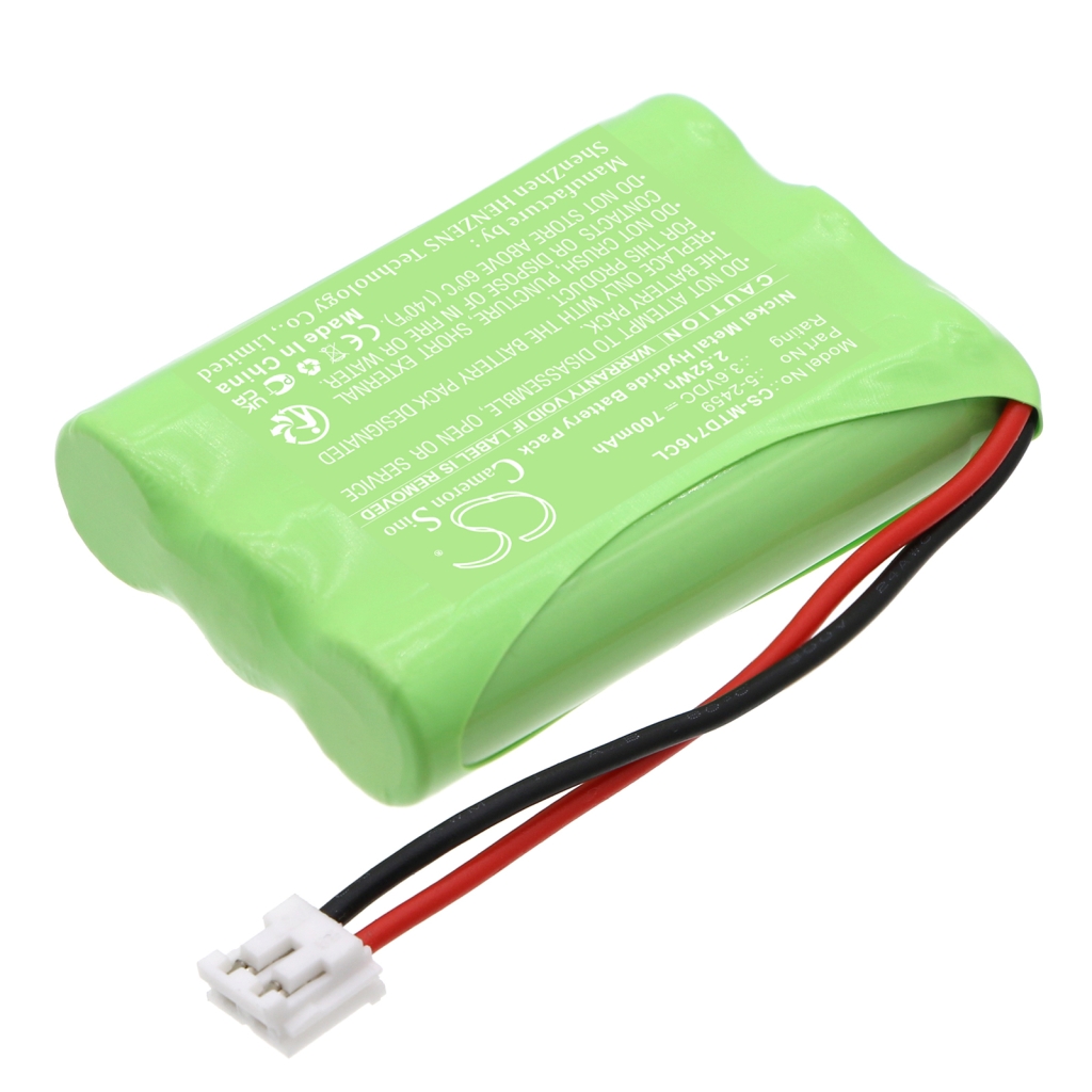 Compatible battery replacement for General Electric  5-2459, TL74358, 80-5848-00-00, H-AAA600BX3, 3SN-AAA60H-S-J1...