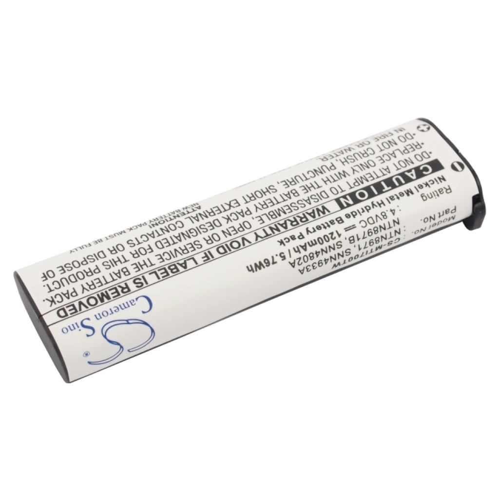 Compatible battery replacement for Motorola  NTN8970A, SNN4933A, NTN8657, SNN4802A, NNTN4190AR...