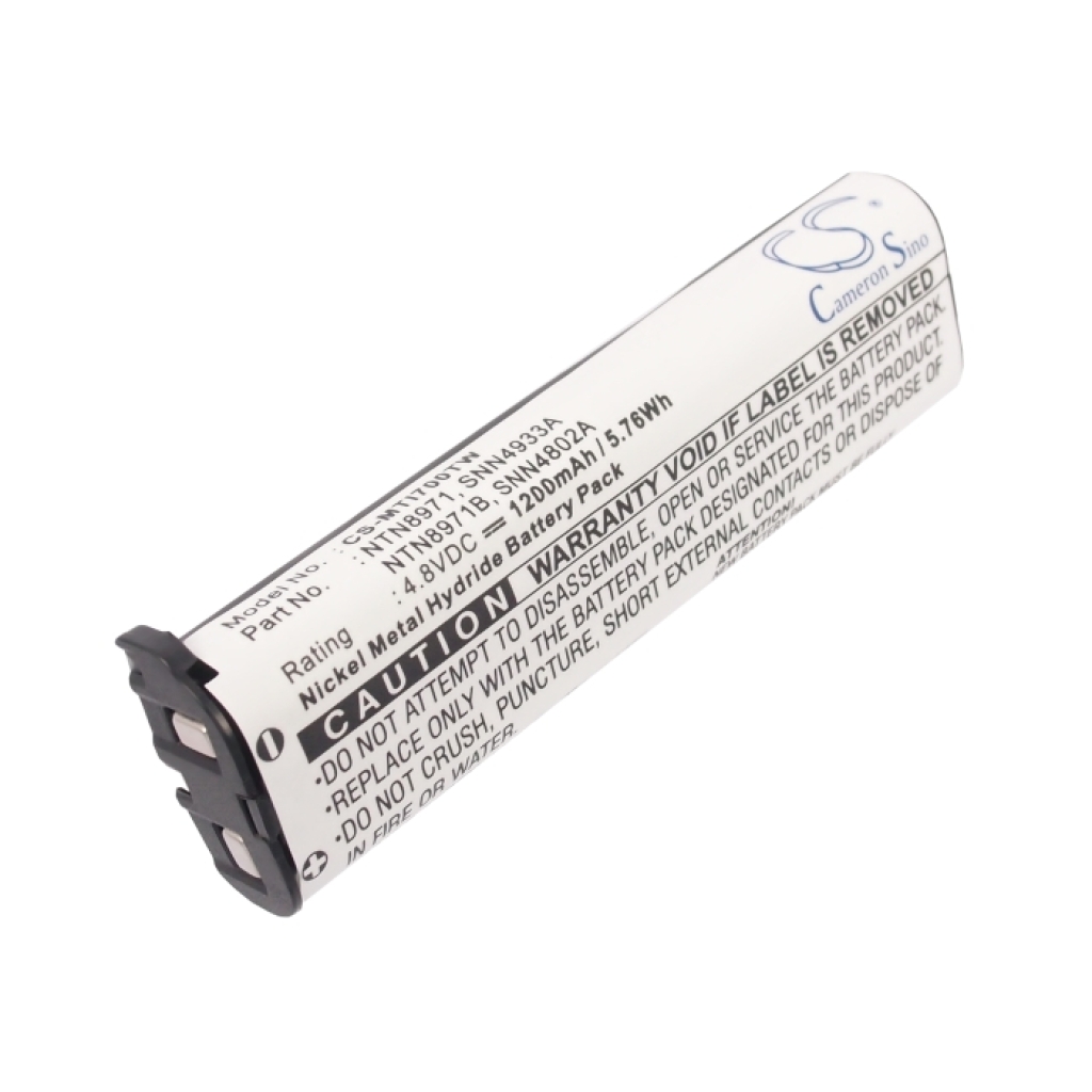 Compatible battery replacement for Motorola  NTN8970A, SNN4933A, NTN8657, SNN4802A, NNTN4190AR...