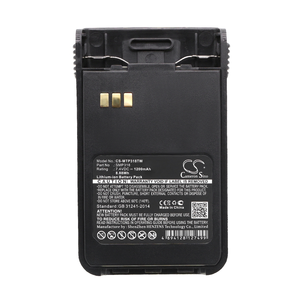 Two-Way Radio Battery Motorola CS-MTP318TW